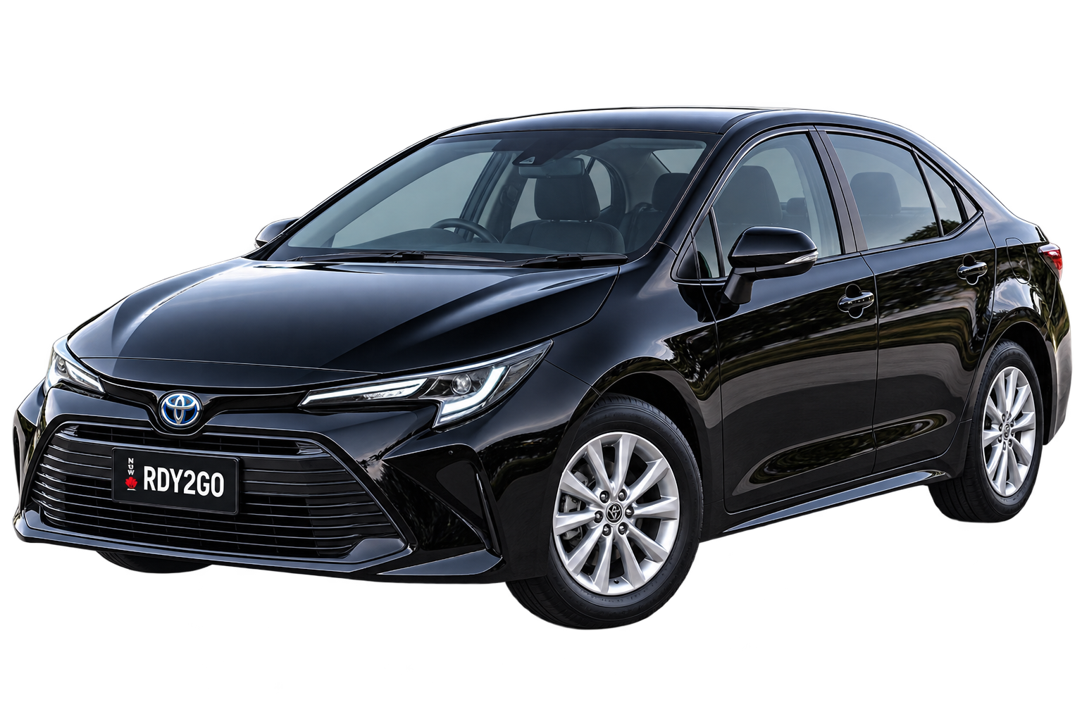 Redy2go black sedan